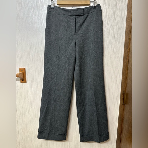 Talbots wool blend gray work ware pants size 6 - Picture 1 of 6